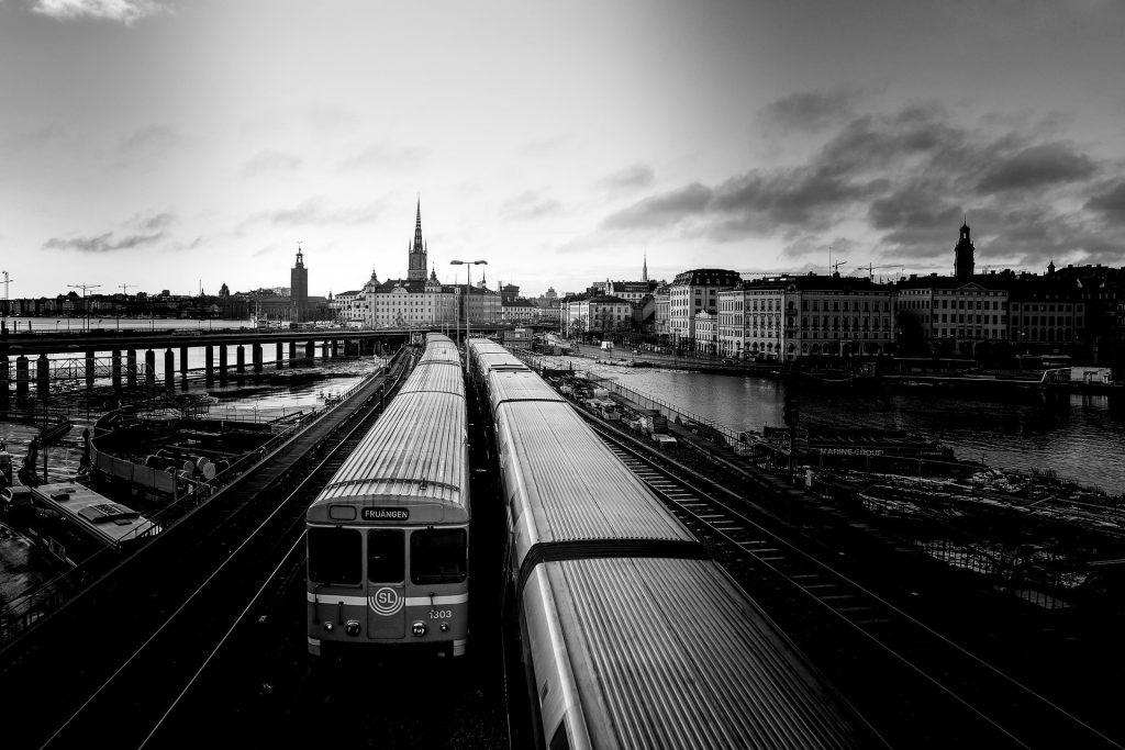Junat Tukholmassa